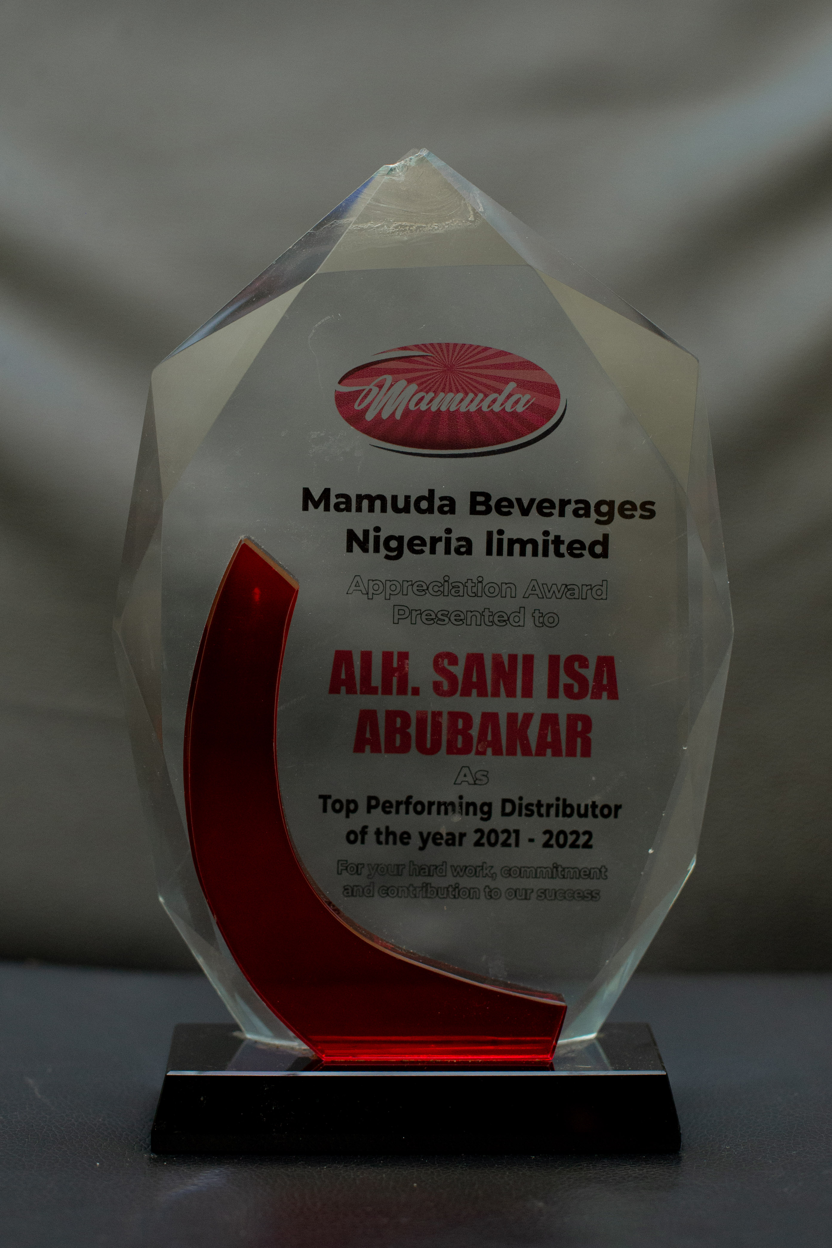 Best Performing Distributor