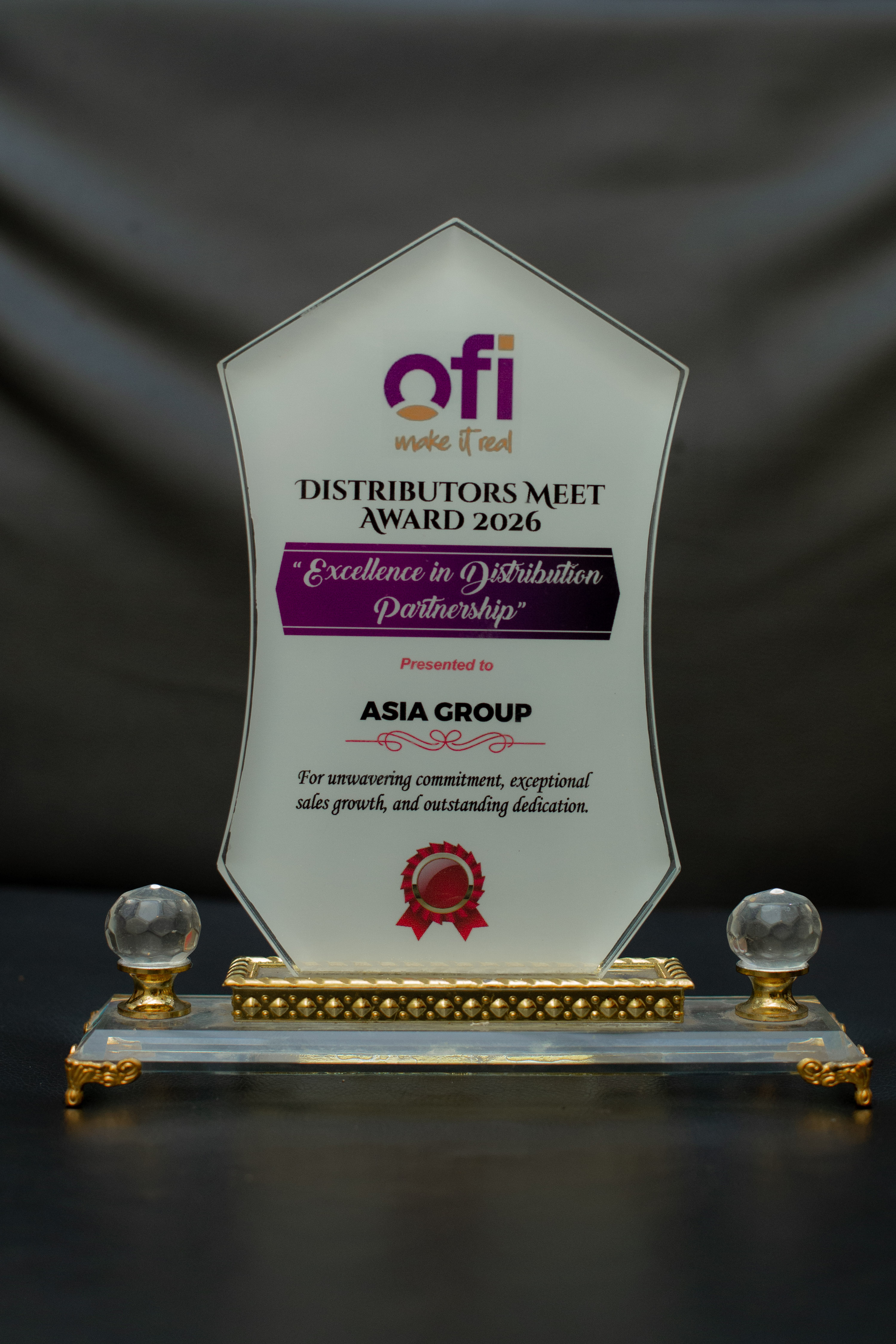 Distribution Award