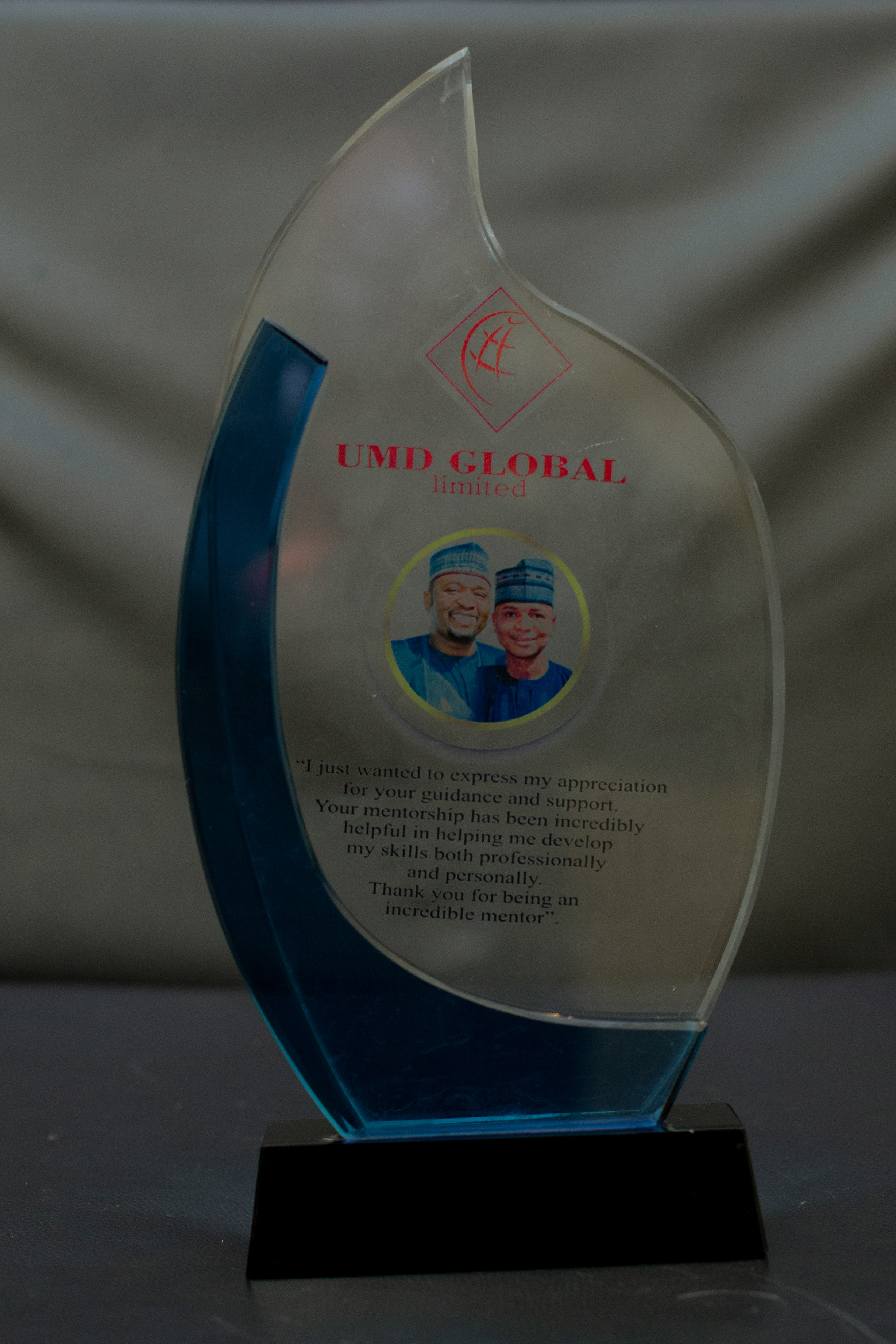 Appreciation and Mentorship Award